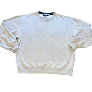 Vintage Tommy Hilfiger golf gray crewneck sweatshirt size medium
